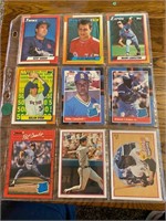 Topps, Donruss, Upper Deck baseball cards