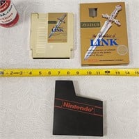 Original Nintendo NES Adventures Of Link W/ Box