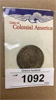 Colonial American coin