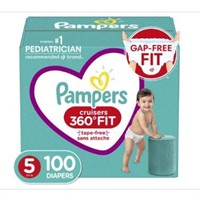Pampers Cruisers Diapers 360 Size 5 100 Count