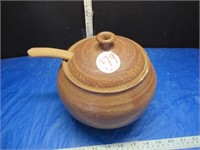 BEAN POT - AS IS - POTTERY
