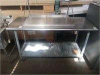 5 ft stainless steel table