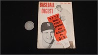 1964 Baseball Digest Carl Yastrzemski Red Sox