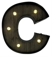 Small Light Up Letter "C"