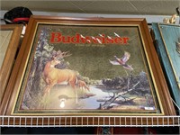 Budweiser king of beers sign