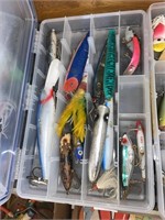 fishing lures including spinners and crank baits