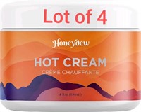 Lot of 4 Premium Hot Cream Workout Enhancer - Ultr