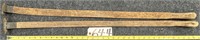 2 Antique Lumber Measuring Sticks