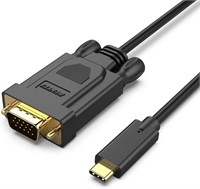 BENFEI USB C to VGA 6 Feet Cable, USB Type-C to