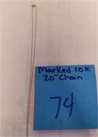 necklace 10 K