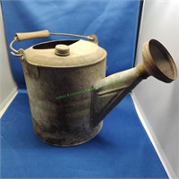 Stamp 6 Galvanized Watering Can