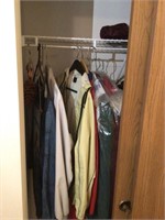 Hall closet with winter coats L-XL