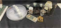 Home Decor- Candle Set, Porcelain Lamps,