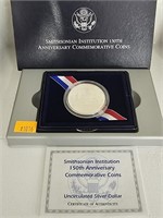 Smithsonian Commemorative 90% silver coin