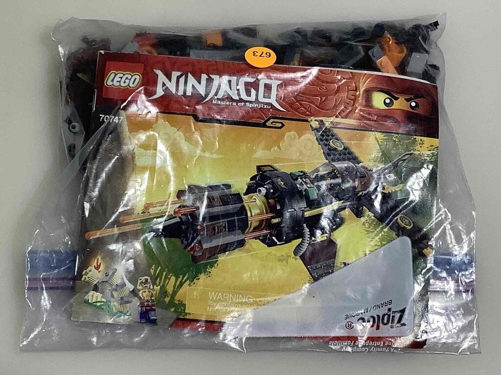 Bagged Lego Kit with manual. No box. Ninjago