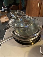 Wolfgang Puck Cooking Ware with lids