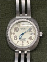 FOSSIL DEFENDER AUTO MATIC STAINLESS STEEL WATCH