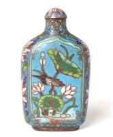 Lovely Chinese Cloisonne Snuff Bottle