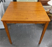 Counter-height Wood Table 3x3'