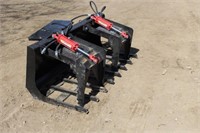Skid Steer 5ft Double Grapple, New