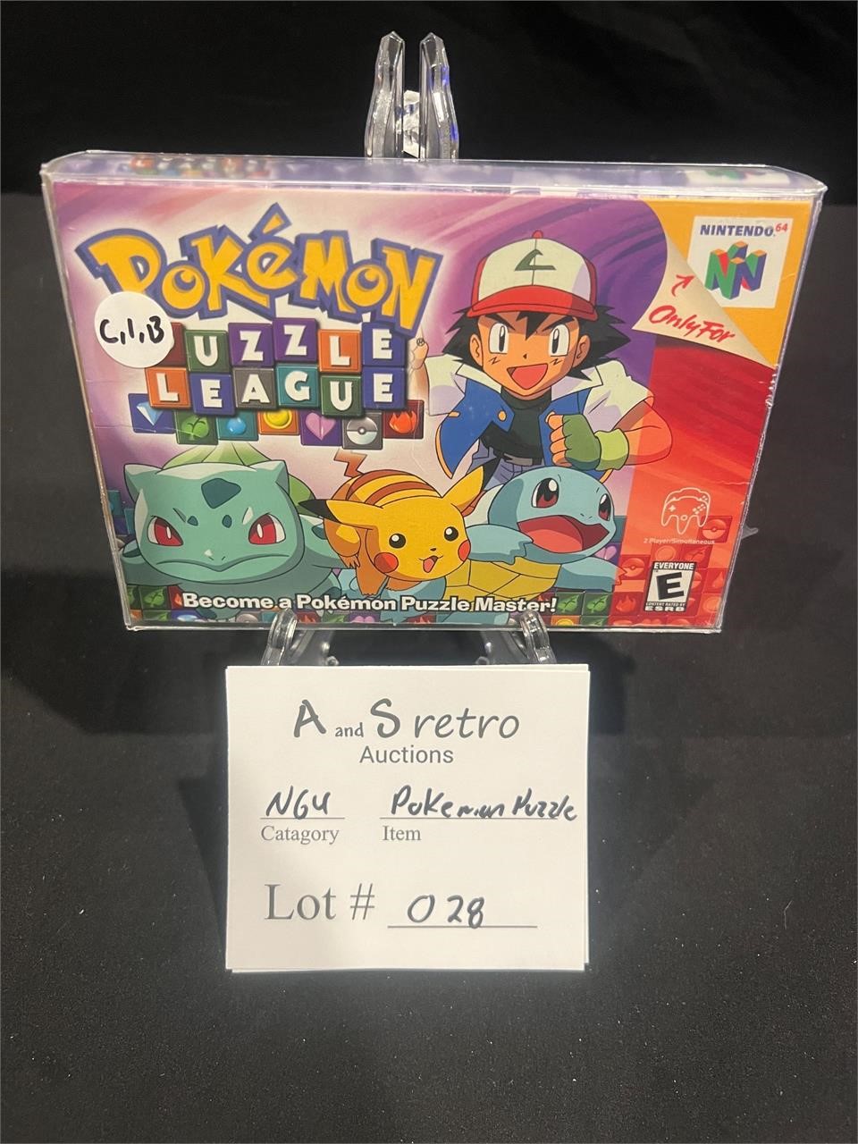 Pokemon Puzzle League CIB Nintendo 64 N64