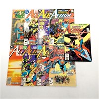 9 15¢-75¢ DC Action Comics