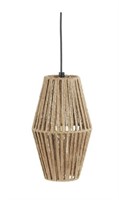 LOT OF 3 - Woven Rope 1-Light 12" Pendant Light