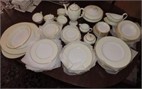 Wedgwood Essex Pattern Porcelain Dinnerware Set