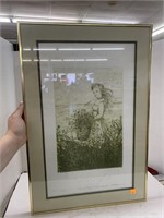 Framed Drawing Signed