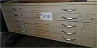 Metal 5 Drawer Cabinet 44 X 33 X 19