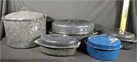 Ten Pieces Of Graniteware