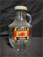Glass Speas Vinegar Jug 10"