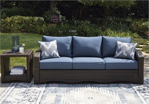 Ashley Windglow Outdoor Sofa with Cushion