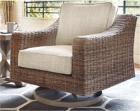 Aashley P791 Beachcroft Outdoor Swivel Chair