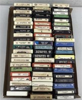 (66) Classic rock 8- track tapes Most w/ intact