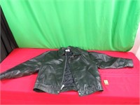 XL Leather Pepsi Jacket