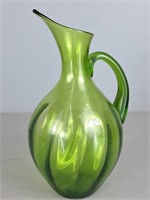 Large Blenko Art Glass Pitcher - 14"