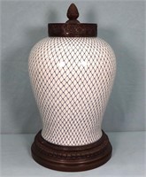 Maitland Smith Bronze Mounted Porcelain Jar