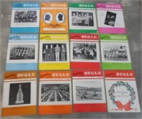 lot of 12 Farquhar Bugle newsletters 1947
