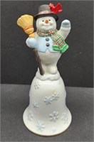 Lenox A Snowy Salute Snowman Bell