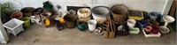 Large Lot of Planters