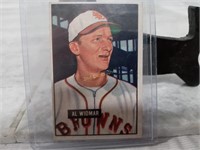 Qty (2) 1951 Bowman Baseball Cards #281 & #110