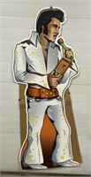 (AB) Elvis Cartoon Cutout Reese’s Advertisement.