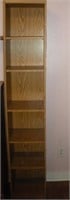 Book Shelf, Composite Wood, 13x12x71