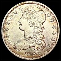 1836 Capped Bust Quarter CLOSELY UNCIRCULATED