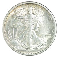 Borderline UNC 1916-D Half Dollar