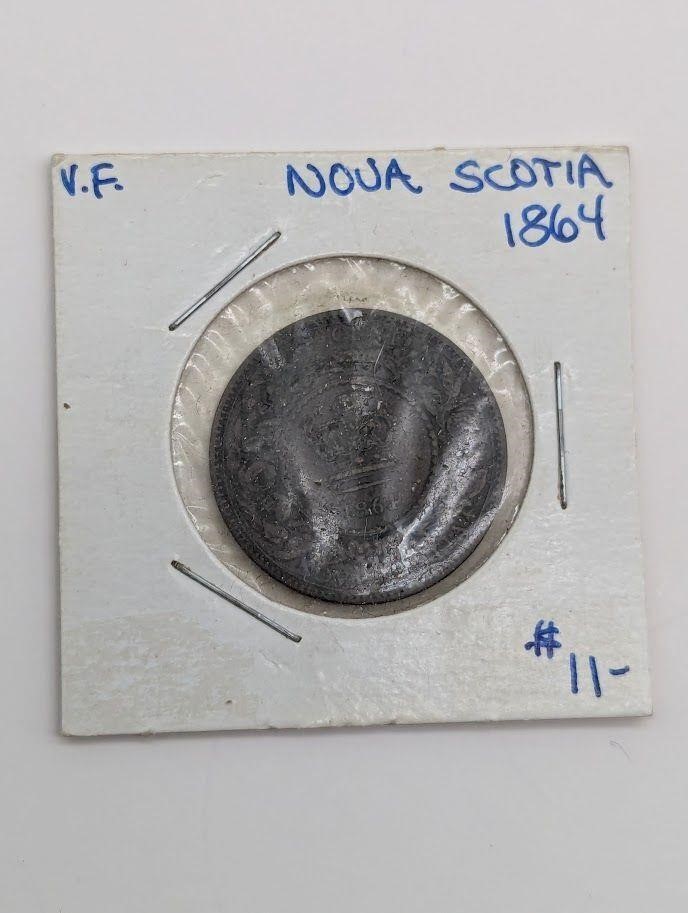 1864 Nova Scotia one Cent Token