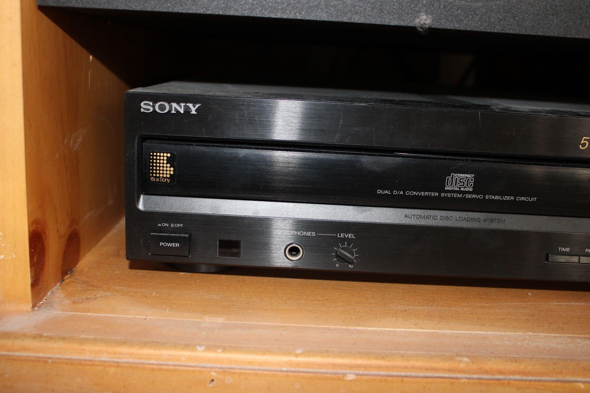 Sony 5 Disc DVD Player