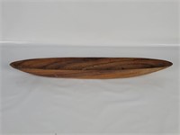Monkeypod Wood Carved Boat Philippines