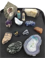 (13pc) Mineral Specimens